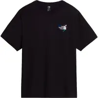The North Face - T-shirts - U Off Piste Embro Rlx SS Tee Graphic TNF Black för UnisexBomull - Storlek L - Svart