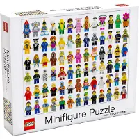 LEGO Minifigure pussel med 78 minifigurer - 1000 bitar