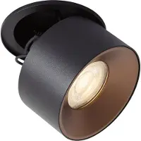 QAZQA Modern infälld spotlight svart GU10 50 mm - Echo