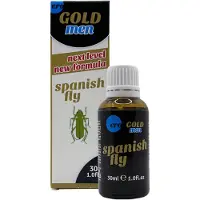 Hot ero Gold Men Spanish Fly - lusthöjande droppar för män (30 ml)