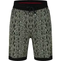 HUGO Sweatshorts med djurmönster för herrar (Grönt tryck)