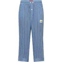 HUGO Kleo Lyocell-pyjamasbyxor med ränder för kvinnor/damer (Blå)
