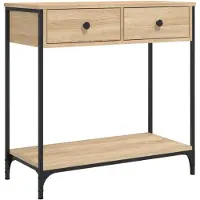 Super Merchant Vidaxl Konsolbord, Sonomaek, 75X34,5X75 Cm