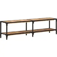 vidaXL Tv-bänk 150x30x41 cm massivt mangoträ