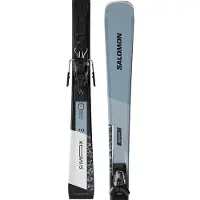 Salomon - Skidpaket (skidor + bindning) - S/Max 10 + M11 GW L80 2027 för UnisexTitan - Storlek 170 cm - Grå