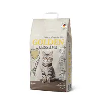 Pet Earth - GOLDEN cassava - Nature - 9 liter catlitter