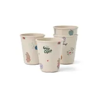 Liewood Koppar - 4-pack - Lana - Tamtam/Sandy - - One Size - Mugg