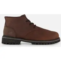 SKECHERS Boots med snörning 'QUINTERO' mörkbrun