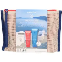 Apivita Promo Bee Sun Safe Antispot & Antiage Sun Protection Cream Spf50 50ml After Sun Soothing Creamgel For Face & Body 100ml
