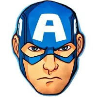 Marvel Captain America Avengers Kudde