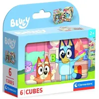 Clementoni bildklossar 6 delar Bluey 40662