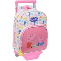 Safta Peppa Pig 10l 26x34x11 Cm Ryggsäck Med Hjul