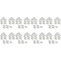 Typecat PACK Om 200 - 15 Ml Aluminiumburk Stora Sminkljuskrukor Kapacitet Tomma Stora Kosmetika/Ljus/Kryddkrukor/Hårprodukt/Söt Plåtburk