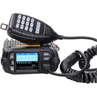 ISTOVO TH-9000D Car Audio System VHF UHF 136-174 400-470MHZ Mobile Radio Dual Band Car FM Transceive Ham Radio Car Mobile Radio