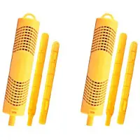 Typecat Spa-Mineralpinnar för Badtunnatillbehör, Spabadkarmineralstickinsatser Filterpatron - Gul, 10-Pack
