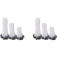 Typecat 300Pcs Natural Candle Wicks, 100Pcs 8 Inch Candle Wicks, 100Pcs 6 Inch Candle Wicks, 100Pcs 4 Inch Candle Wicks