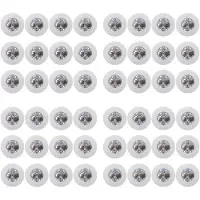 Typecat LED Coaster, 48 Pack Light Coasters, LED Bottle Lights, LED Sticker Coaster Discs Light för Flash Light Cup
