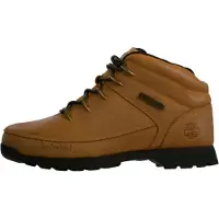 Timberland för män. TB0A2K84AJW1 Bruna Euro Sprint-läderstövlar (41.5), Hud, Karta, Nyckelband, Utomhus