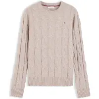 Tommy Hilfiger Pure Wool Chain Cable Knit Jumper