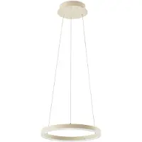 Arcchio Hänglampa Albiona , dimbar, Creme / bärnsten, Kök, Metall, Modern, Pendellampa