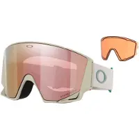 Oakley - Skidglasögon - Flow Scape M Cool Grey Prizm Rose Gold Iridium för UnisexUll - Grå
