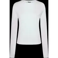 Weekday T-shirt 'Niki' vit