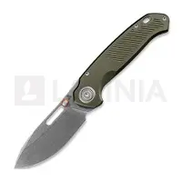 Vosteed Zander - Stonewash - Aluminium fällkniv, olivgrön