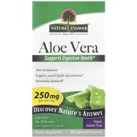 Natures Answer , Aloe Vera Fytogel, 250 mg, 90 vegetabiliska kapslar