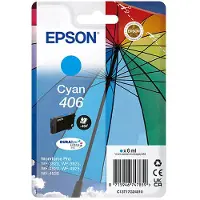 Epson 406 (T17G2) cyan bläckpatron (original)