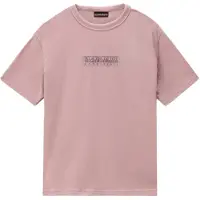 Napapijri New Box Logo T-shirt Med Korta ärmar