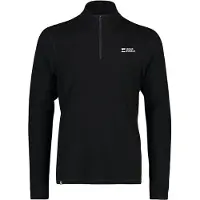 Mons Royale Cascade Merino 1/4 Zip Funktionströja black, XS