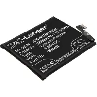 123accu Batteri till SmartPhone, Mobil för Xiaomi 9 Pro 5G, M1908F1XE