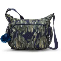 Kipling Axelremsväska 'Gabb S' beige / marinblå / grön