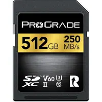 Prograde Digital SDXC UHS-II V60 Memory Card (512GB)