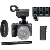 Sony FX30 XLR + Sennheiser MKE 600 Combo Kit