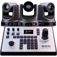 PTZOptics 3x Move SE 20X Grey with PTZ Joystick Controller