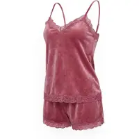 Hunkemoller Kort pyjamas pitaya