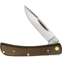 Rough Rider Small Work Knife Brown Burlap