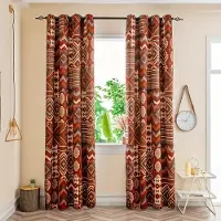 Yiran Furniture 2 st Boho Hippie Fönstergardiner - Livets Träd Rumsdekor för Sovrum, Vardagsrum, Sovsal - Mjuk och Stilfull Heminredning W50 X H160(CM)X2&Hook