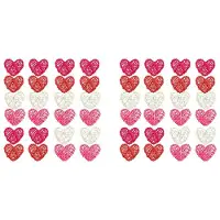 Typecat Rotting Heart 48-Pack Alla HjäRtans Dag HjäRta Rottingboll Prydnad Alla HjäRtans Dag Dekoration DIY Alla HjäRtans Dag