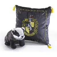Noble Collection Harry Potter: Hufflepuff House Mascot Plush & Cushion