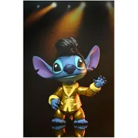NECA Lilo &amp; Stitch Stitch Guld Ultimate Suit Elvis Actionfigur 18 Cm