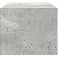 vidaXL TV-bänkar 2 st betonggrå 60x31x25,5 cm konstruerat trä