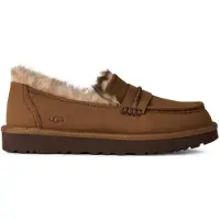 Ugg för kvinnor. 1183310 Mockasin i läder Ellis Nubuck Loafer brun (37), Karta, Nobuck, Ingen, Casual