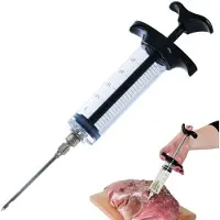 Orion 30 ml Köttmarinad-injektor med Nål i Rostfritt Stål
