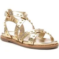 Carmela för kvinnor. 16239303-ORO Sandaler i skinn 162393 guld (37), Hud, Dorado, Karta, Spänne, Casual