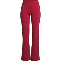 Casall Women's Soft Touch Flared Pants Maroon Red