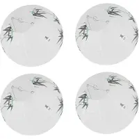 Exogio 4pcs 30cm Lampshade Paper Lantern Oriental Style Light Decoration Chinese , Bamboo