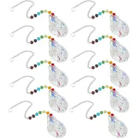 Exogio 10X Sun Catcher Feng Shui Crystals Window Large Ab Drop Prism Home Decoration