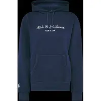 Ralph Lauren för män. 710B26089004 Marinblå sweatshirt i frotté med logotyp (XL), Casual, Bomull, Marino